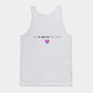 Brave Louis Tomlinson Bi Pride Tank Top